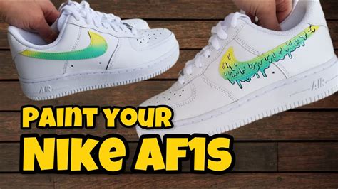 nike air force 1 selber bemalen|nike af1s paint instructions.